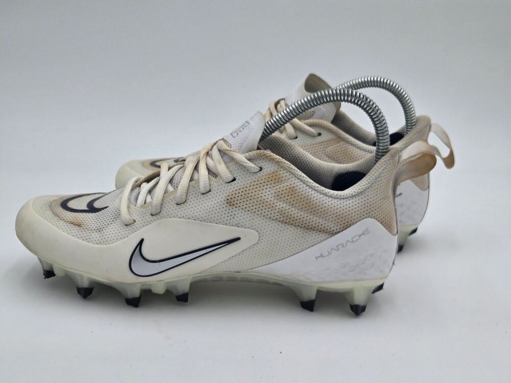 Nike Alpha Huarache Elite 3 Low Mens 7.5 White Baseball Cleats CW4439